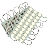 VIMLED 12V SMD LED Module – 20 Stück – 1,4 Watt – Warmweiß – IP67 Einspritzmodule LED Injektion Module als Beleuchtung für Leuchtkasten & Kanal Buchstaben, Arbeitslicht für Auto, Bad & Küche