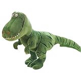 HDmirrorR Okssud Dinosaurier Plüschtiere, 40 cm Niedlichen Simulation Kuscheltier Tyrannosaurus Rex, Nette Cartoon Plüsch Dinosaurier Stofftier Spielzeug Geschenk für Baby, Kinder, Erwachsene (Grün)