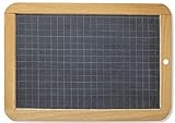 Maped M258550 - Tafel aus Naturschiefer, Doppelseitig, schwarz