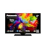 Panasonic TV-48Z80AEZ, Z80 Serie 48 Zoll 4K Ultra HD OLED Smart TV, 2024, Fire TV, Dolby Vision & Atmos, Game Mode Extreme, Alexa Sprachsteuerung, Airplay, Schwarz