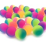 Vimmvid 30 Stück Bunt Gummiball, Flummies für Kinder, Springball Hüpfball Mitgebsel Kinder, Geeignet für Kindergeschenk, Werbegeschenke, Event Party Souvenirs