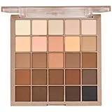 EONFAVE Lidschatten Palette 25 Farben, Voll Matt Make Up Paletten Für Frauen, Nude Rosa Braun Glatt Puder Lang Anhaltend Liedschatenpalete Hochpigmentierte Augen Make-Up Lidschatten (04 Schokolade)