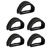 Heiikiuy 5 x Doppel-Klebeband, rutschfest, für Fahrrad, BMX, Fixie Getriebe, Fest, Soldat, Gurt, Fußpedal, Schwarz