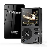 HIFI WALKER H2 MP3 Player mit Bluetooth 5.2, DSD DAC Hi-Res FLAC Player Verlustfreier Musikplayer, Tragbarer Digitaler Audioplayer mit 64GB Speiche, erweiterbarem Speicher auf bis zu 256 GB