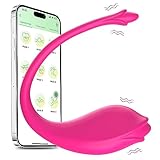 Vibrator Vibro Ei mit Fernsteuerung App - Sex Spielzeug für Die Frau Paare Extrem, Mini G Punkt Vibration für Frauen Solo, Leise und Stark Vibratoren für Sie klitoris