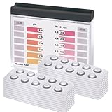 Wassertester für Chlor und pH Wert mit 200 Reagenztabletten je 100 x Chlor DPD1 und 100 x pH Phenol Red