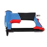 Druckluftnagler Tacker Air Tack Drucklufttacker Druckluftpistole Nagelpistole Druckluft Pneumatischer Heftzusammenpresser 4-16mm Nägel,125 Stück Kapazität
