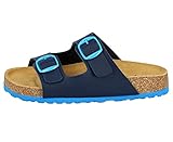 Lico Jungen BIOLINE KIDS Pantoletten, Marine/ Blau, 40 EU