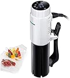Vakuum-Kochmaschine | 1050 Watt | Wasser-Kocher Sousvide Cooker | Thermal Immersion Circulator | Accurate Temperature Control Digital Display | mit Timer