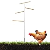 Hühner Sitzstange - Hühner Klettergestell | Multifunktionale 4-Stufen Kletterstange Für Haushalt, Bauernhof, Garten Und Freiflächen
