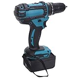Bohrmaschine mit Pistolengriff, Stanzwerkzeug Handbohrmaschine Bohrmaschine zum Bohren von Holz zum Schraubenbohren zum Entladen von Muttern(Transparenz)