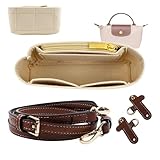Schultergurt für Longchamp Tasche Damen,Organizer für Longchamp Mini,Praktischer Taschen-Einsatz mit Mehreren Fächern passend für Longchamp Mini und kleine Handtaschen