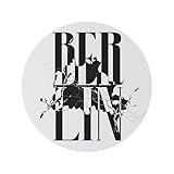 SPACEREBELS Bilder Abstrakt - Runde Wandbilder Wohnzimmer - KOMPLETT AUFHÄNGFERTIG - Deko Modern - Schlafzimmer - Room Decoration - Kunstdruck Wanddeko