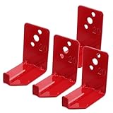 DEARMAMY Förmige Feuerlöscher Wandhalterung mit Robustem Halter und Haken Einfache Montage Langlebig und Kompakt Geeignet für Feuerlöscher Praktische Wandbefestigung für Zuhause und