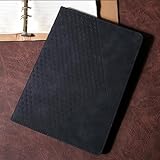 Hülle für iPad Air 11 Zoll (M3 2025 / M2 2024) und Pro 11 Zoll (1. / 2. / 3. / 4. Generation), Hochwertige PU Leder Tasche mit Flip Und Ständer mit Kartenhalter ,Black