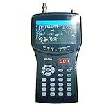 ZHELLY Signal-Satelliten-Messgerät KPT-255H+DVB-S2 Super Digital TV Receiver Encoder Modulator Full HD Sat Finder Sehen Sie Sich kostenlose Kanäle über Satellit an