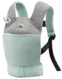 manduca Doll Carrier - Geeignet für Kleinkinder ab 18 Monaten - Puppenzubehör - Puppentragetuch aus Bio-Baumwolle für Babypuppen und Kuscheltiere ,Mint