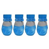 Pfotenabdeckung für Hunde, wasserdichte Hundestiefel, Winterstiefel für Hunde, mit Pfotenschutz - wasserdichte Welpenpfotenabdeckungen, Hundestiefel, für den Innenbereich, Spazierengehen,