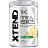 XTEND Original - BCAA-Pulver - Zitrone & Limette Squeeze | Ergänzungsmittel mit verzweigtkettigen Aminosäuren | 7 g BCAA + Muskelproteinsynthese Elektrolyte für Regeneration & Hydration | 30 Portionen