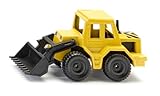 siku 0802, Frontlader, Metall/Kunststoff, Gelb/Schwarz, Beweglicher Frontlader