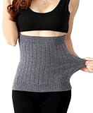 Winter Kaschmir Nierenwärmer Damen Herren Rückenwärmer Thermische Taillen Wärmer Unterstützung Elastisch Wärmegürtel Wolle Lendenwärmer Leibwärmer zur Rückenpartie Schmerzlinderung für Damen Frauen