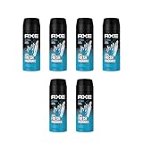 Axe Bodyspray Ice Chill ohne Aluminiumsalze 6x 150 ml Dose