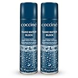 Cocciné - Nano Water Block, 2x400 ml, Imprägnierspray Schuhe, Imprägnol Universal Imprägnierspray für Leder, Textilien, Nubukleder und Velours, Schuh Imprägnierspray Wasserdicht, Farblos