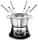 Rohe Fonduetopf Fenja aus Edelstahl hergestellt, mit einem Volumen von: 1.8L, in der Größe: 18cm, 208281-18