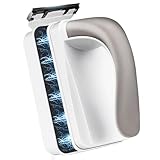 2-in-1 Starkmagnet-Version Aquarium Magnet Scheibenreiniger mit Abnehmbarem Schaber – Floating Algae Killer for Fresh & Saltwater (up to 6 mm Glass Thickness), Magnetic Window Cleaner for Aquarium