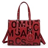 Myhozee Handtaschen Damen Mittelgroß UmhäNgetasche Crossbody Aktentasche Schultertasche Tote Bag Damen Mit Casual Senior Business Mit ReißVerschluss