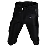 Active Athletics American Football Hose 7 Pad All in One Gamepants - schwarz Gr. 2XL