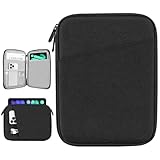 Dadanism 8-9 Zoll Tablet Sleeve Tasche Kompatibel mit iPad Mini 7/6 8,3' 2024/2021, iPad Mini 5/4/3/2/1 7,9', Galaxy Tab A7 Lite 8,7' 2021/Tab A 8,0', Tab M8 (4/3/2) 8', Tab M9 9' 2023, Schwarz