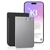 PLAUD Note KI Digitales Diktiergerät mit Hülle - 64 GB Aufnahmegerät mit KI-Technologie zum Transkribieren und Zusammenfassen, One-Touch-Aufnahme, Rauschunterdrückung, Unterstützt 112 Sprachen