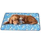 Genérico Kühlmatte für Hunde, kühlende Hundematratze, tragbar, waschbar, rutschfest, für Reisen, Camping, Auto