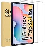 Andwing 2 Stück Panzer Schutz Glas Schutzfolie für Samsung Galaxy Tab S6 Lite 2024/2022/2020 10,4 zoll, 9H Härte Displayschutz Folie
