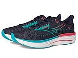 Mizuno Wave Rider 29 Herren-Laufschuh, Odyssey Grey-Capri Breeze, 51 EU