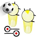 Fußball-Tornetz | Fußballtornetz – einfach anzubringen und zu entfernen, 1 Set Ausrüstung, Tortraining für Sport, Jugendliche, Jungen, Kinder, Outdoor-Übung, Party, Karneval