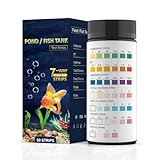 Teststreifen für Aquarien, Pool-Teststreifen, Pool-Wassertest-Set, effektive Wasserteststreifen für Aquarien