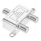 MOLUCKFU Koaxial Splitter Antennenverteiler Für Tv Kabelsignal Kompatibel Mit Catv-systemen Hochwertige Verarbeitung Hohe Haltbarkeit