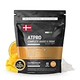 TOFT CARE ATPRO Complete Shake & Drink Gelber Saft | 85% Eiweiss Protein Pulver auf 100g | Schnelle Proteinpulver Zubereitung | Fruchtiger Geschmack | Clear Whey Protein Drink | 1000g