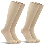 TUUHAW Kompressionsstrümpfe Herren 43-46 Kompressionssocken Herren 43-46 Herren-Kniestrümpfe Stützkniestrümpfe Reisestrümpfe Compression Socks Men