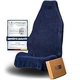 NEXRON® Sitzbezug Auto Vordersitze – besonders bequemer Autositzschoner mit atmungsaktivem Premium Stoff – schützt die Sitze deines Autos in Sekundenschnelle
