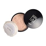 Ellen Betrix Loose Powder Transparent Natural 1, Transparentes Fixing Powder für ein mattes Finish, Mit praktischer Puderquaste und cleverem Dosierer, 15 g (1er Pack)