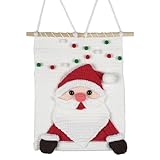 Häkelnadel-Set für Anfänger - Handgemachtes Häkelnadel-Set mit Weihnachtsthema | Strickset mit Kunsthandwerksmaterialien für Frauen, Männer, Jugendliche, Kinder und Erwachsene