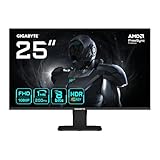 Gigabyte GS25F2 25' FHD Gaming-Monitor - 1920 x 1080, 200Hz, 1ms, 300 cd/m², Display HDR 10, HDMI 2.0, DisplayPort 1.4