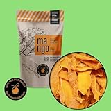Lafiya Food Bio Mango getrocknet (1kg) – ungeschwefelt, ungezuckert & ohne Zusatzstoffe, vegane Trockenfrüchte