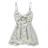 Fulidngzg Tank Top Damen, Spaghettiträger Top Damen Y2K Camisole Cropped Trägertop Vintage Tunika Ärmelloses Strandmode Leicht und Luftig Streetwear Sommer Sexy Trägershirt