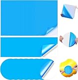 Selbstklebend Unterwasser Reparatur Pool Flicken,24 Stück,PVC Pool Reparaturset,Selbstklebende Reparaturflicken Pool für Schwimmbecken,PVC Reparaturset Pool Flicken,Klebeflicken Pool Für Wasserbett