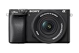Sony Alpha 6400 | APS-C Spiegellose Kamera mit Sony 16-50mm Power-Zoom Objektiv | Schneller 0,02s Autofokus mit Augenerkennung für Mensch und Tier, 4K-Filmaufnahmen und neigbares Display für Vlogging