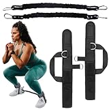 Knöchel-Widerstandsbänder mit Manschetten, Beinen, Widerstandsbänder für Damen und Herren, Knöchelriemen, Bänder für Hüfte, Beine, Gesäß, Übungsbänder für Workout, Fitness, Training, Fitnessstudio,